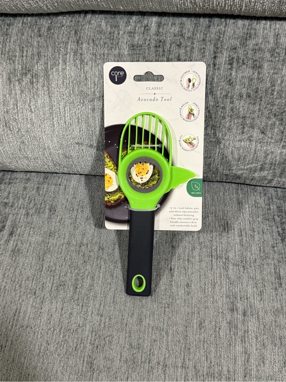 Classic Green Avocado Tool - Egg Slicer & Pitter